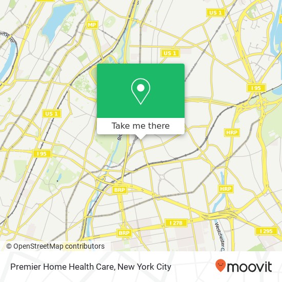 Mapa de Premier Home Health Care