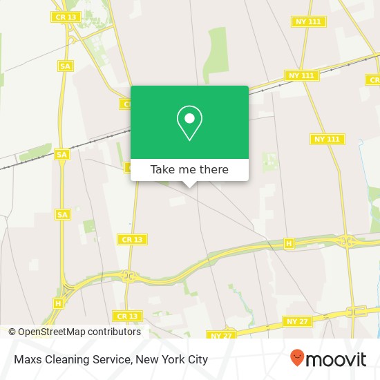 Maxs Cleaning Service map
