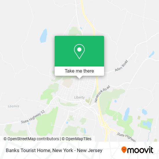 Mapa de Banks Tourist Home