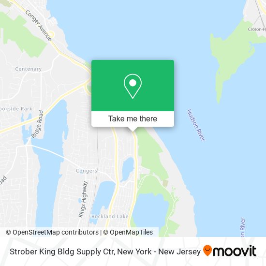 Strober King Bldg Supply Ctr map