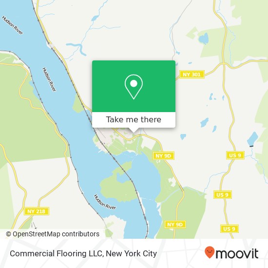 Commercial Flooring LLC map