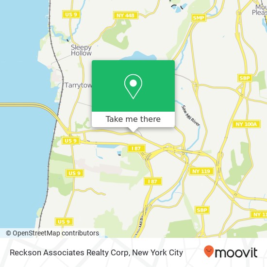Reckson Associates Realty Corp map