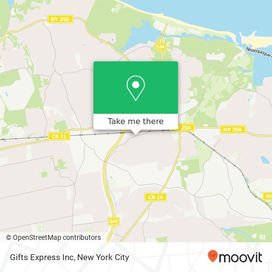 Gifts Express Inc map