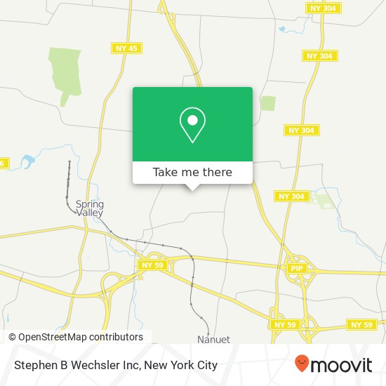 Mapa de Stephen B Wechsler Inc