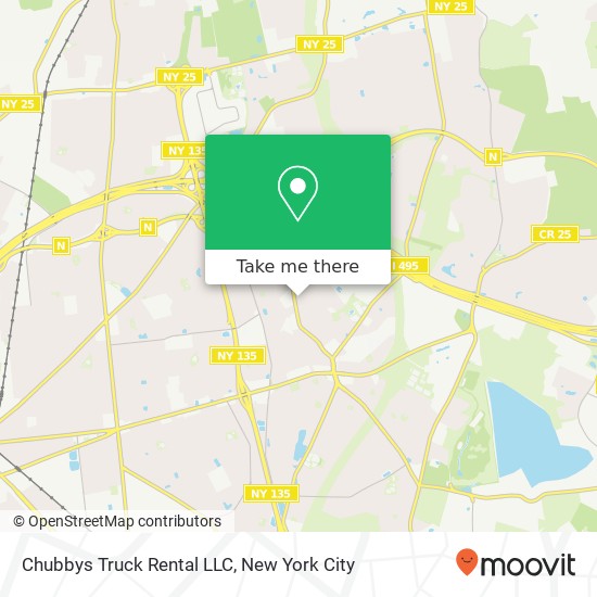 Chubbys Truck Rental LLC map