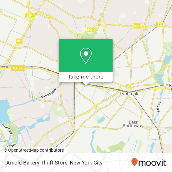 Mapa de Arnold Bakery Thrift Store