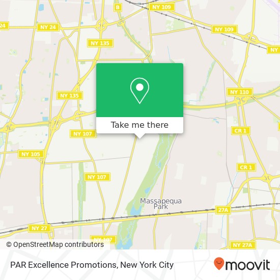 PAR Excellence Promotions map