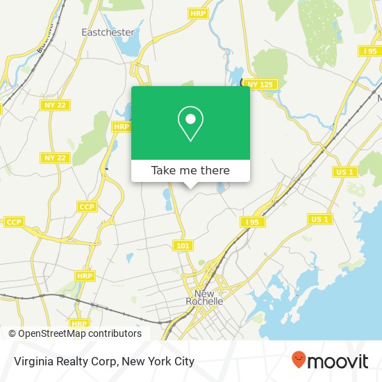 Virginia Realty Corp map