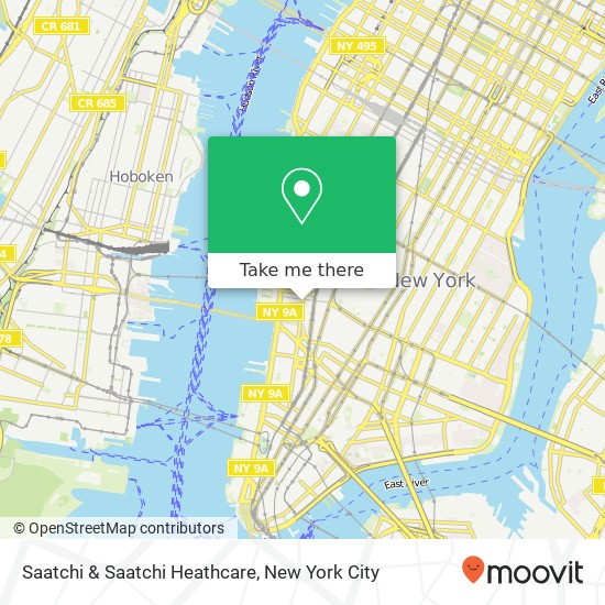 Saatchi & Saatchi Heathcare map