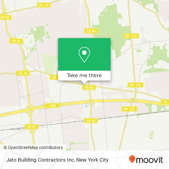 Jato Building Contractors Inc map