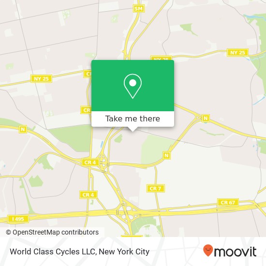 Mapa de World Class Cycles LLC