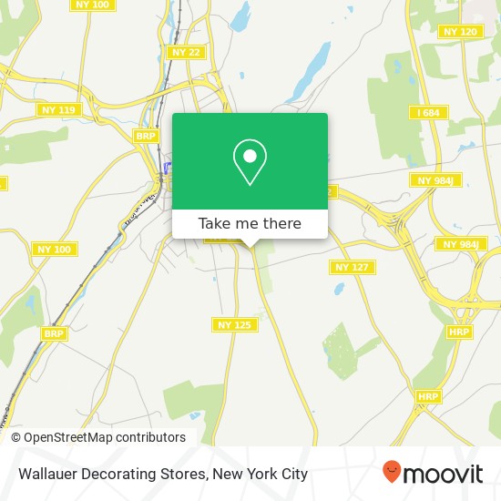 Wallauer Decorating Stores map