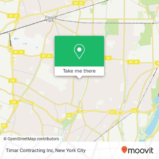 Timar Contracting Inc map