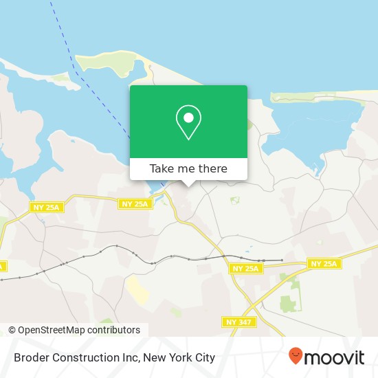 Broder Construction Inc map