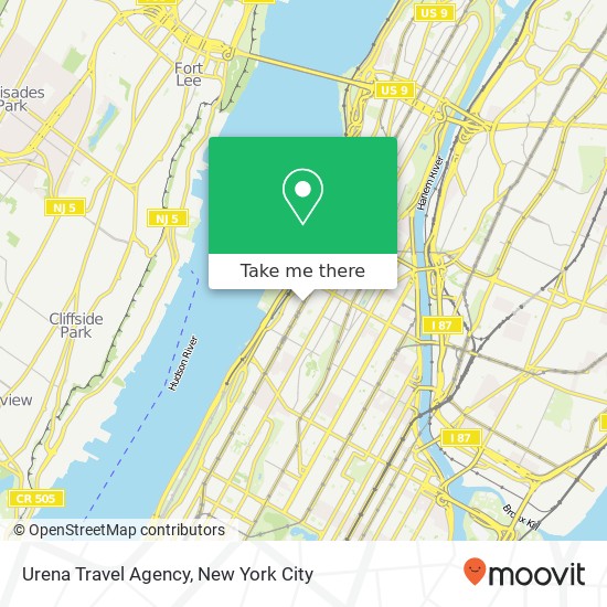 Urena Travel Agency map