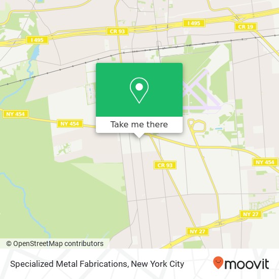 Specialized Metal Fabrications map