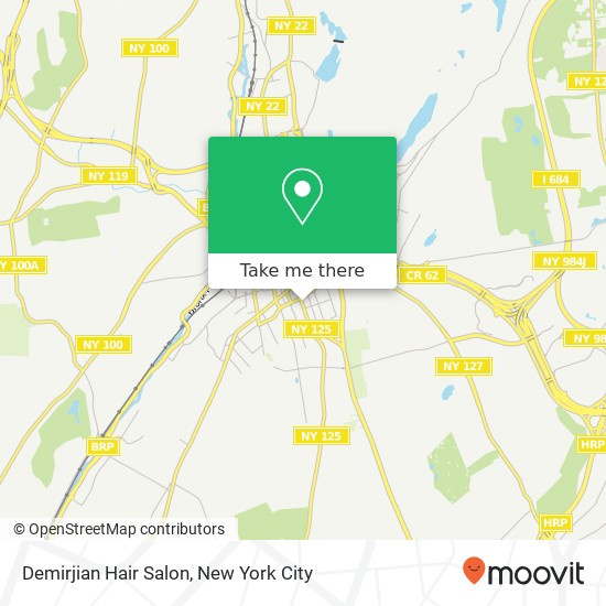 Demirjian Hair Salon map