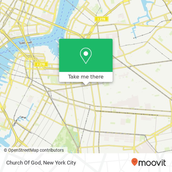 Church Of God map