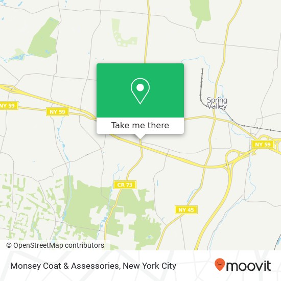Mapa de Monsey Coat & Assessories