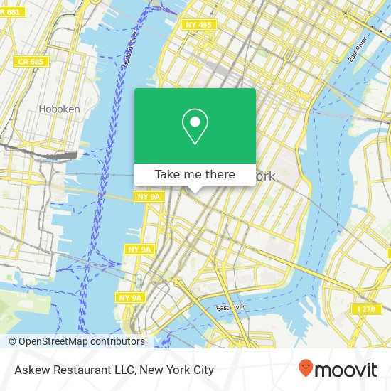 Mapa de Askew Restaurant LLC