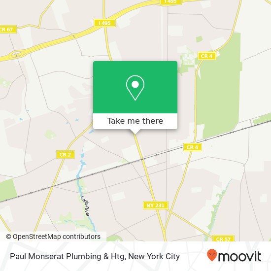 Mapa de Paul Monserat Plumbing & Htg