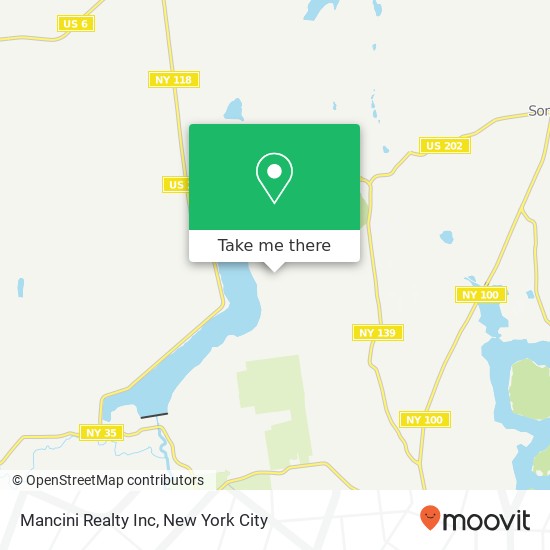 Mancini Realty Inc map