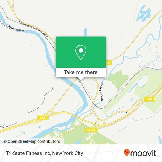 Mapa de Tri-State Fitness Inc