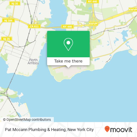 Mapa de Pat Mccann Plumbing & Heating