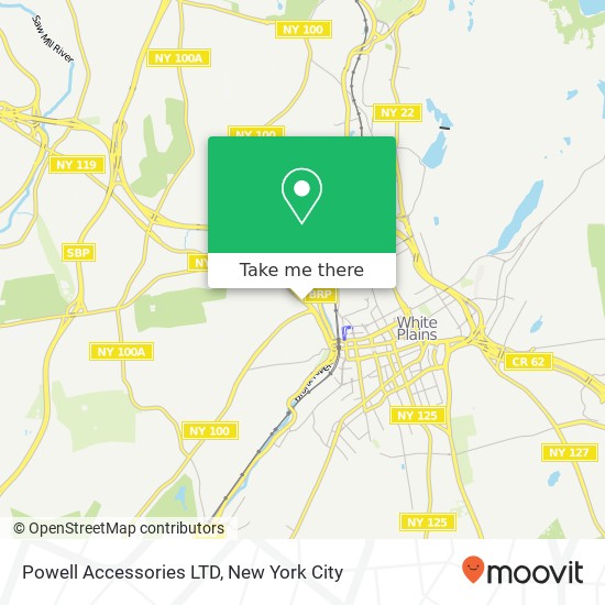 Mapa de Powell Accessories LTD