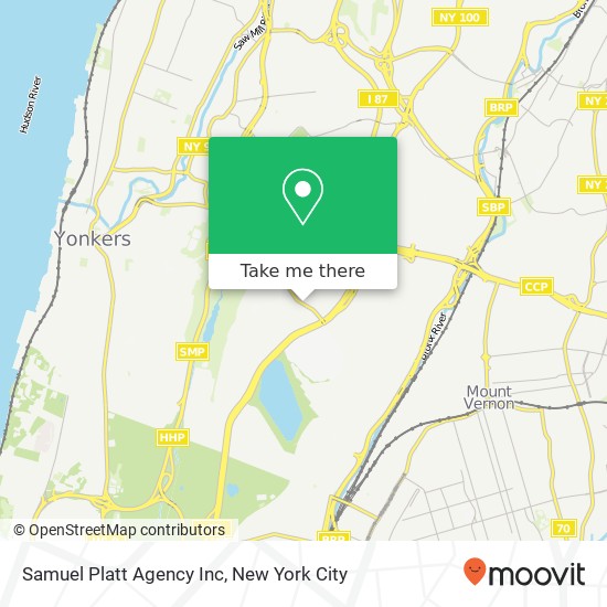 Samuel Platt Agency Inc map