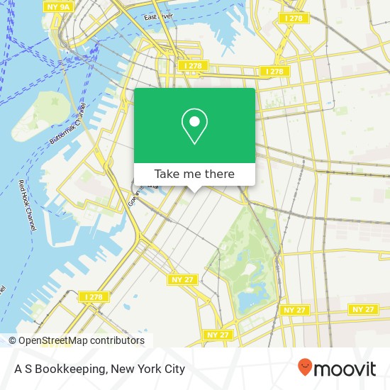 A S Bookkeeping map