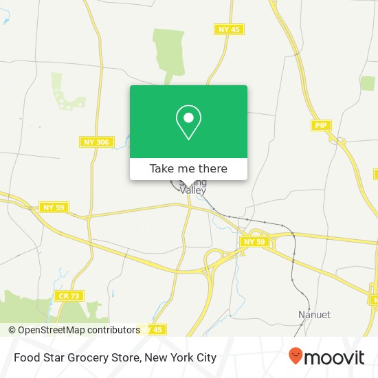 Food Star Grocery Store map