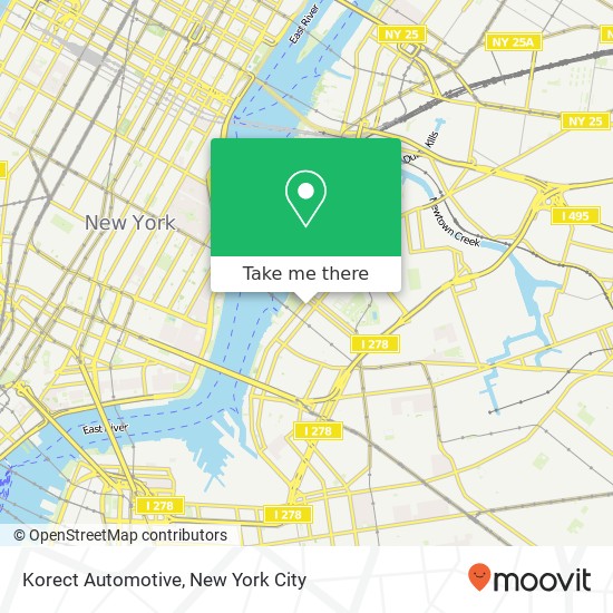 Korect Automotive map