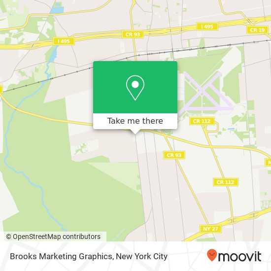 Brooks Marketing Graphics map