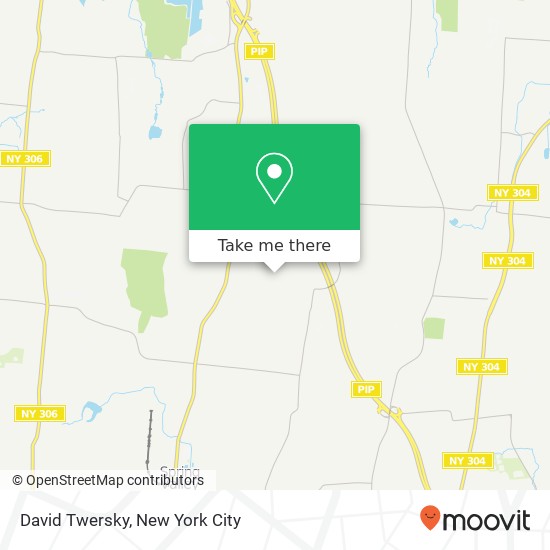 David Twersky map