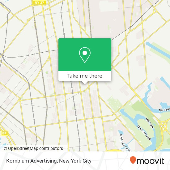 Mapa de Kornblum Advertising