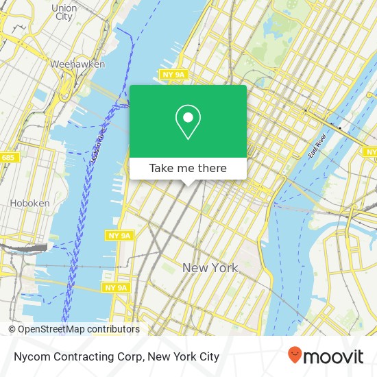 Mapa de Nycom Contracting Corp