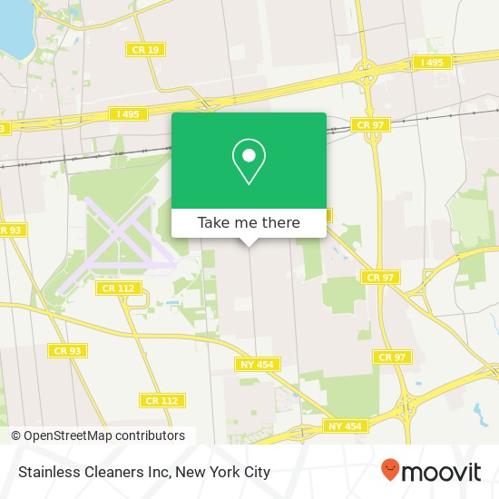 Stainless Cleaners Inc map