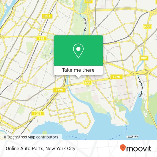 Online Auto Parts map