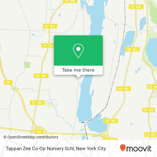 Tappan Zee Co-Op Nursery Schl map