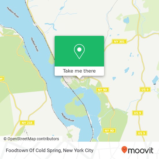 Foodtown Of Cold Spring map