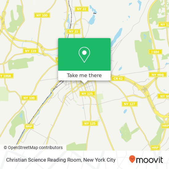 Christian Science Reading Room map