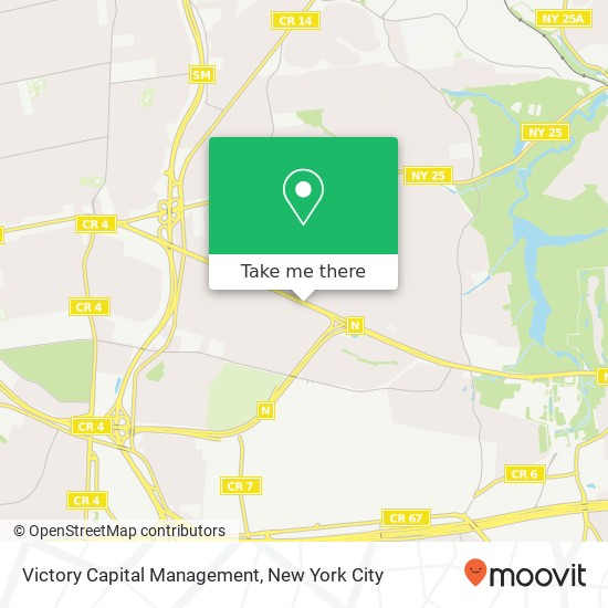 Victory Capital Management map
