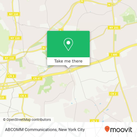 ABCOMM Communications map