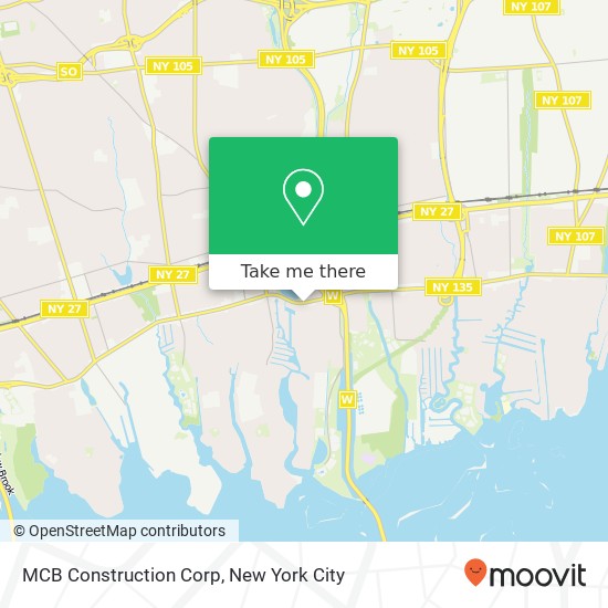 Mapa de MCB Construction Corp