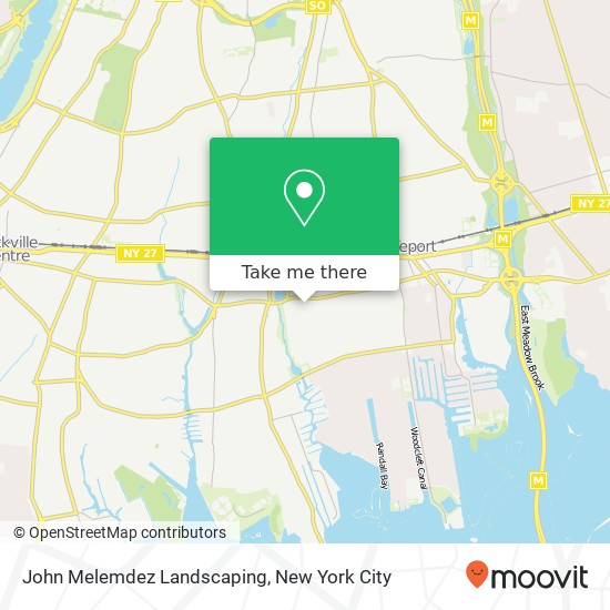 John Melemdez Landscaping map