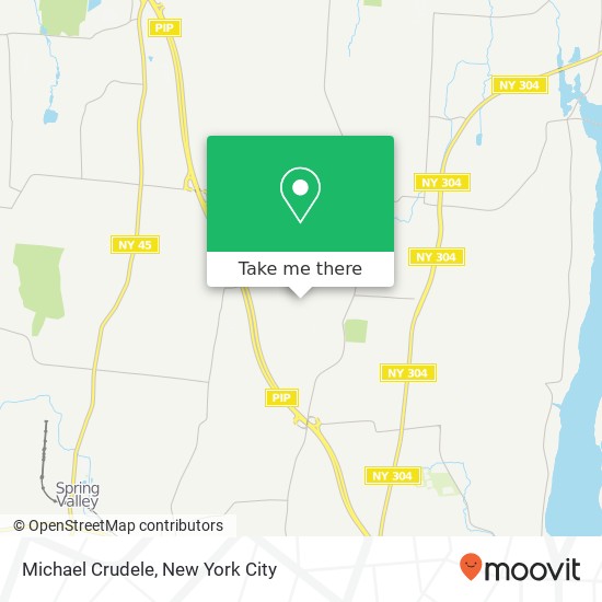 Mapa de Michael Crudele