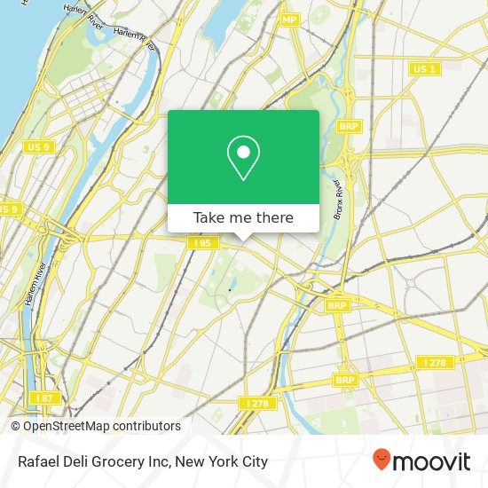 Mapa de Rafael Deli Grocery Inc