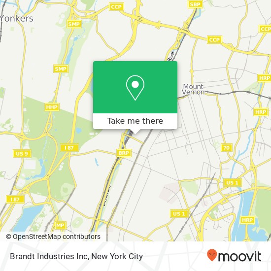 Mapa de Brandt Industries Inc