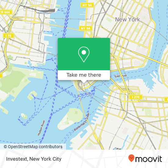 Investext map